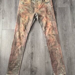 Men's Vintage Wash Skinny Jeans